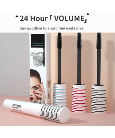HOUSN Mascara Volume Mascara Waterproof Mascara Black Waterproof Fiber Mascara False Eyelash Effect Mascara Volumizing Effect Mascara Long Lasting No Smudging Mascara Lasting All Day - Buy Online on GoSupps.com