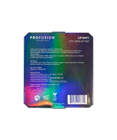 Buy Profusion Cosmetics Sea Witch Satin Lip Tint Set | Long Lasting Color & Glamour - Shop Internationally - Buy Online on GoSupps.com