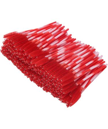 Makeup Eyelash Brush Portable Mascara Eyelash Brush Practical for Ladies Daily Makeup Women Beauty Salon(Big red) - Buy Online on GoSupps.com