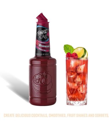 Finest Call Raspberry Puree 1L - Premium Fruit Puree for Cocktails, Cooking & Baking - Buy Online on GoSupps.com
