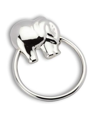 Krysaliis Sterling Silver Baby Rattle - Elephant Ring | Premium Quality Gift for Newborns - Buy Online on GoSupps.com