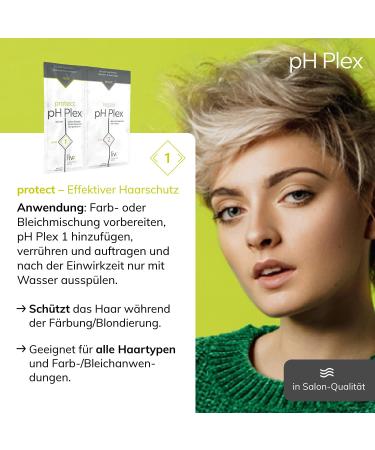 pH Plex 1 Protect & 2 Repair - Friends Kit for Protection & Repair Colouring Discolouring and Bleaching Repairs Damaged Hair For All Hair Types For Optimal Hair Feeling 3 x pH Plex 1 + 2 1 count (Pack of 1) - Buy Online on GoSupps.com