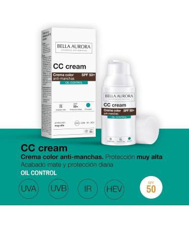 CC Cream for Blemishes - Oil Free SPF 50 | 30 ml - Shop Internationally - Buy Online on GoSupps.com