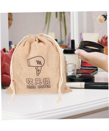 Baluue 4 Pcs Portable Drawstring Bag Drawstring Travel Pouch Storage Bag for Hair Dryer Hair Tool Bag Cloth - Buy Online on GoSupps.com