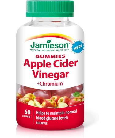 Jamieson Iron Gummies Grape Flavour 90 Count Helps to Prevent Iron Deficiency & ACV + Chromium 60 Gummies SUPPLEMENT + SUPPLEMENT 9562 - Buy Online on GoSupps.com