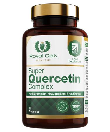 Super Quercetin Complex N-Acetyl-L-Cysteine (NAC) Immune Health and Supplement - Supporting Health Immune Functions