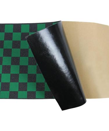 Black Diamond 9 x 33 Skateboard Grip Tape - Green Checkers Design - Buy Online on GoSupps.com