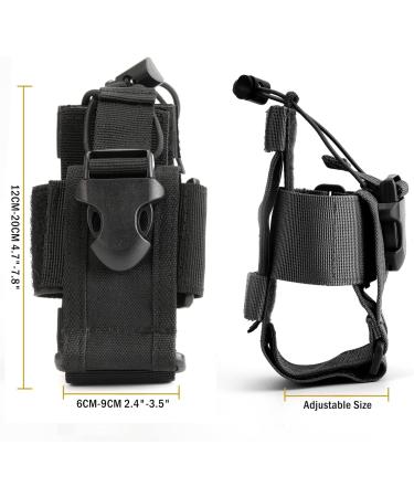 VIPERADE MOLLE Radio Holster for Vest - Universal Walkie Talkie Holder for Duty Belt - Tactical Radio Pouch for Baofeng & Motorola - Buy Online on GoSupps.com