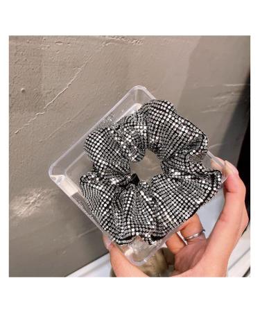 HappyERA Silver Rhinestone Hair Tie - Elegant Accessories for International Shipping - Buy Online on GoSupps.com