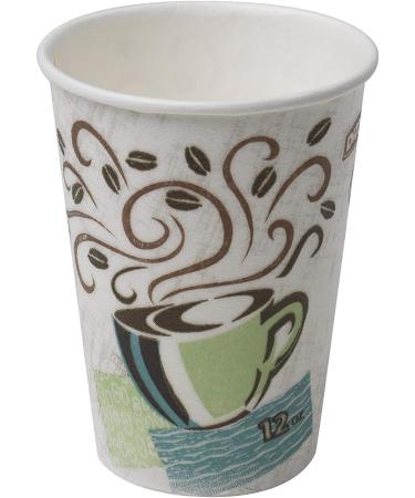 Dixie PerfecTouch WiseSize 12oz Insulated Paper Cup with Lids - 50 Count Pack - Buy Online on GoSupps.com