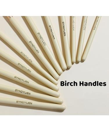 12-Piece Eyeshadow Brush Set - Soft Synthetic Fiber Makeup Brushes for Concealer Eyeliner & Eyebrows - Perfect for Flawless Eye Looks - International Shipping Available - Buy Online on GoSupps.com