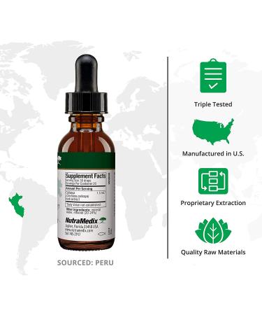 NutraMedix Quina 1 oz (30 ml) - Natural Herbal Supplement for Health Support - Buy Online on GoSupps.com