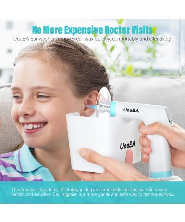 Electric Ear Wax Removal Tool - Rechargeable Earwax Cleaner with 15 Tips & 4 Pressure Settings for Safe Ear Cleaning - Ideal for Adults & Kids - Buy Online on GoSupps.com