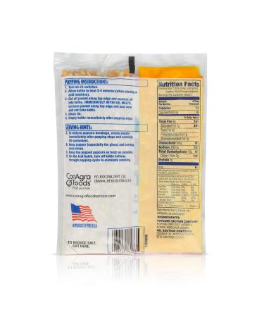 Vogel All in One Coconut Oil Popcorn Kit 8oz (Pack of 36) - Premium Coconut Oil for Delicious Popcorn Snacks - Buy Online on GoSupps.com