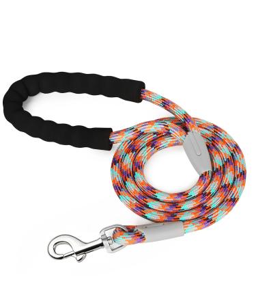 Dog leash large dogs 1.5m thick dog leash with a comfortable padded handle training line running line for small medium-sized dogs padded handle-1.5msl