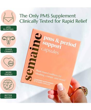 PMS Relief - 12ct Menstrual Cramp & Mood Swing Support Vitamins for Women - Buy Online on GoSupps.com