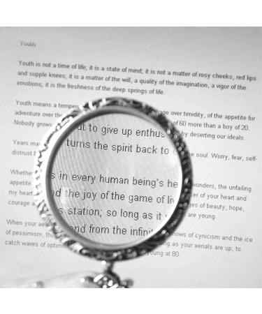 Magnifier Wearable Necklace Read Hd Handheld Magnifier Glass Lens 6.5 Times for Reading Crafts Repair Magnifier Lofty Ambition - Buy Online on GoSupps.com