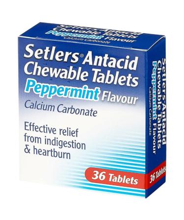 Setlers 978684 Antacid 36 Peppermint Tablets Red