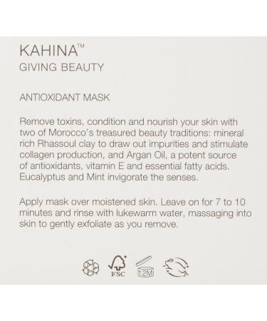 Kahina Giving Beauty Antioxidant Mask - Buy Online on GoSupps.com