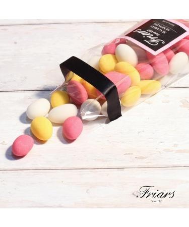 Friars Sugared Almonds Gift Bag 250g - Sweet Sugar Coated Whole Crunchy Almonds - Perfect Thank You, Housewarming, and Congratulations Gift - 250g Pack - Buy Online on GoSupps.com