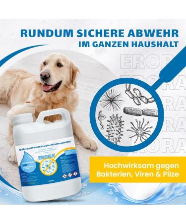 ERORA Anti Giardia Wiping Concentrate (5L) Effective Germ Protection for International Shipping - Buy Online on GoSupps.com