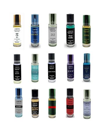 Designer Perfume Oils Set Lot 12ml x (Pack of 12) - High End Fragrance Oils for men Randomly Oils Selected & Packed