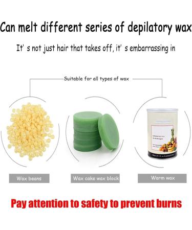 HSRG Double Pot Wax Therapy | Adjustable Temp Hair Removal Wax Device for Beauty & Skin Care - Buy Online on GoSupps.com