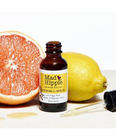 Mad Hippie Skin Brightening Kit - Daily Skincare Routine with Triple C Night Cream, AHA Exfoliating Peel, and Vitamin C Serum - Buy Online on GoSupps.com