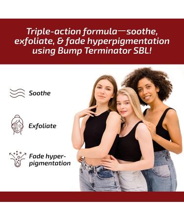 Bump Terminator Severe Bumps Lotion (4oz) - Fast Relief for Razor Bumps - Buy Online on GoSupps.com