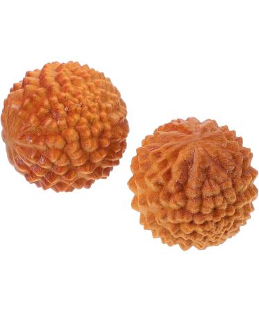 FRCOLOR 10 STK Durian-Shaped Hand Massage Balls | Wooden Acupuncture Massage Device | Yoga Body Fitness Roller - Buy Online on GoSupps.com