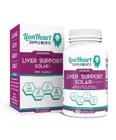 Liver Support Detox Cleanse & Repair Supplement - Doctor Formulated No Gallbladder Formula Includes Milk Thistle - Great Stone Breaker Capsule Helps Reduce Fatigue Health Supplements