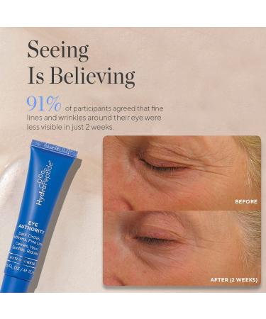 HydroPeptide Eye Authority 0.5oz: Brightens & Restores Radiance for Tired Eyes - Buy Online on GoSupps.com