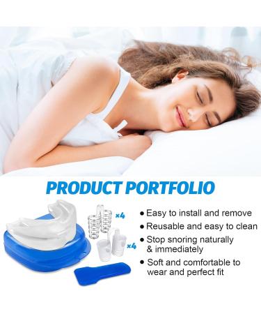 Anti-Snoring Solutions: 2 Rail & 8 Nasal Spreaders | Reusable Sleep Aids for Snoring & Teeth Grinding - Buy Online on GoSupps.com