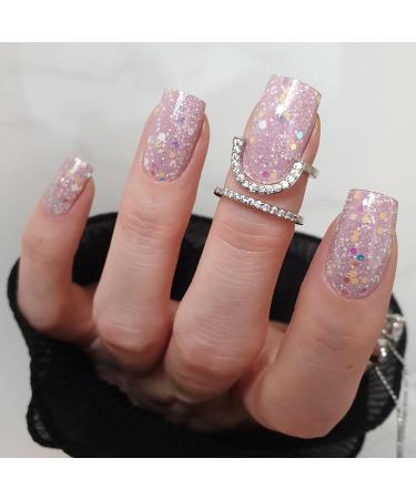 Zaubern gel4Home - Buy UV Nail Wraps & Foils Semi-Cured Gel Nails (Color Glow Cherry) - International Shipping Available - Buy Online on GoSupps.com