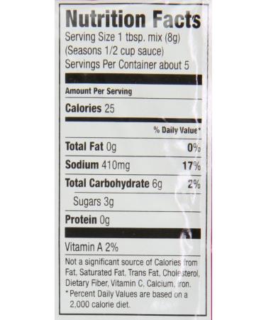 Lawry's Original Style Spaghetti Sauce Spice & Seasonings 1.5oz Packets (5 Pack) - Buy Online on GoSupps.com