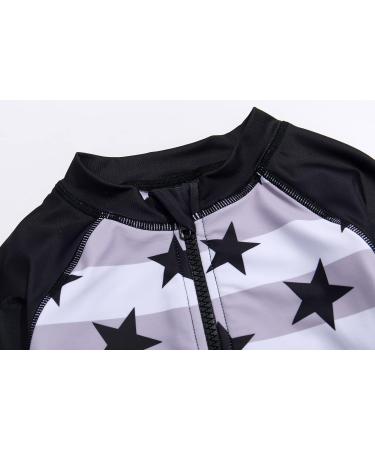 Bonverano Baby Boys Swimsuit - UPF 50+ Toddler Bathing Suit with Full-Length Zipper - 18 Months Star Print - Buy Online on GoSupps.com