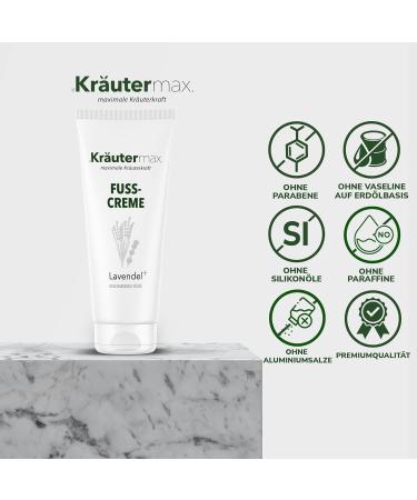 Kr uter Max Cream Foot Balm 70 ml | Naturally Soothing Essential Oil Formula for International Shipping - Buy Online on GoSupps.com