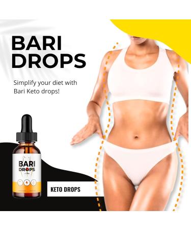 Bari Drops Extract Liquid Keto All Natural Maximum Strength Formula for Health Fitness & Wellness | Bari Drops Reviews (1 Pack - Buy Online on GoSupps.com
