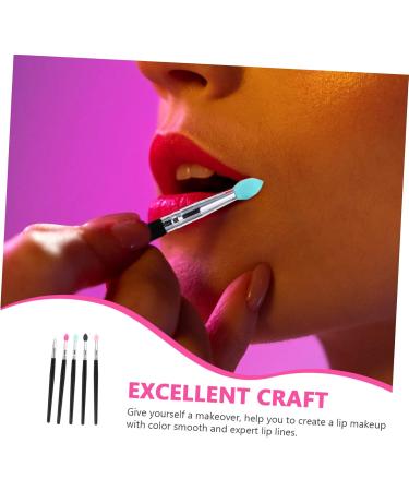 MAGICLULU 10 Pcs Silicone Eyeshadow Brush Makeup Brush Eye Blending Eyeshadow Brush Applicator Miss Lip Balm - Buy Online on GoSupps.com