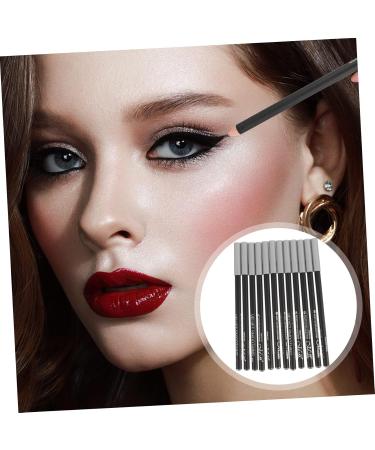 DOITOOL 12pcs Black Eyeliner 1 Eyebrow Pen Pencil Eye Beauty Pens Makeup Tool Makeup Pen Girl Eyes - Buy Online on GoSupps.com