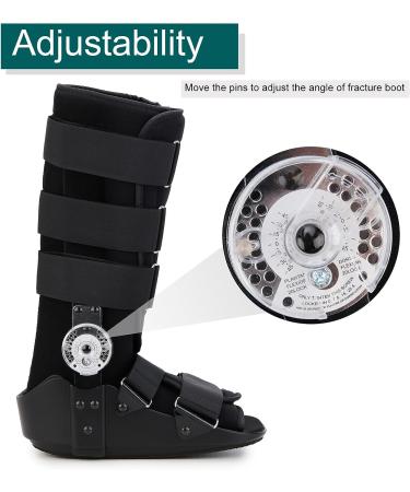 Air Cam Walker Fracture Boot for Sprained Ankle, Stress & Broken Foot - Size L (10.8-11.5 inch) - Buy Online on GoSupps.com