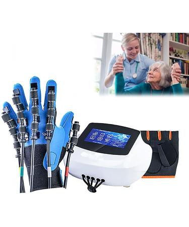 Robot Glove Hand Training Rehabilitation Long-Term Relief Finger Cramps Help Patient with Hand Dysfunction to Independently Carry Out Rehabilitation Left-XS Left X-Small
