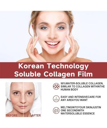 (100% 5 star) 3Box/9Set Pure Collagen Films Highprime Collagen Film for Face | Melting Collagen Film For Face | Korea Nano Collagen Soluble Film | Collagen Hydrating Face Mask - Reducing Fine Lines Wrinkles - Buy Online on GoSupps.com