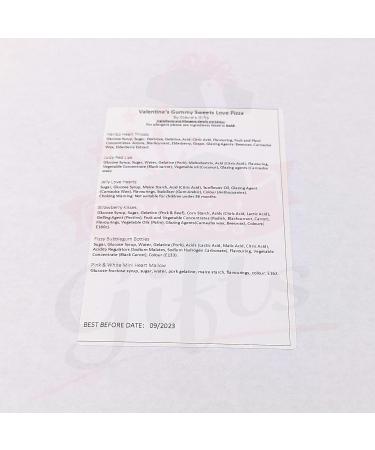 Stevie s Valentine s Gummy Sweets Love Pizza - By Stevie's Gifts - Buy Online on GoSupps.com