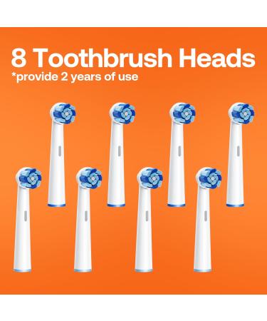 Bitvae R2 Rotating Electric Toothbrush for Adults with 8 Brush Heads Travel Case 5 Modes Rechargeable Power Toothbrush with Pressure Sensor 3 Hours Fast Charge for 30 Days Black Black 1 Pack - Buy Online on GoSupps.com