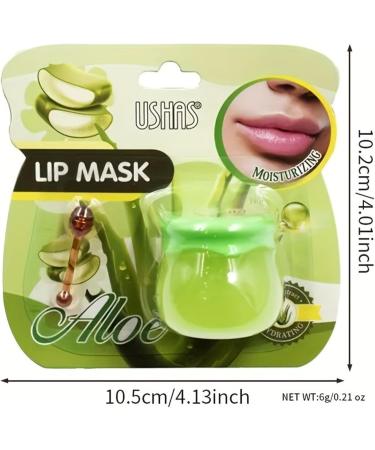 TBeautfave Lip Sleeping Mask Strawberry Lip Mask Overnight Aloe Vera Lip Balm Lip Moisturiser Nourishing for Dry Chapped Peel Cracked Lips Lip Plumper Fades Lip Lines Lip Repair Strawberry+AloeVera - Buy Online on GoSupps.com