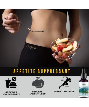 ANUMED e-Drops Alcohol-Free Bundle - Natural Fat Burner Liquid Drops for Weight Loss, Appetite Control, and Energy Boost (2oz) - Buy Online on GoSupps.com