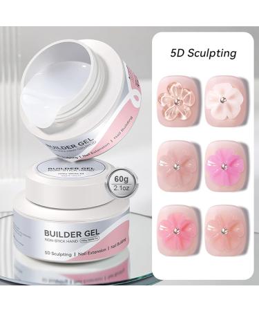  G n rique Nail Sculpting Gel - Solid Gel for Nail Extensions 6cl Non-Sticky Manicure Design Creator for Women Modeling Sculpting Extension Painting Art - Buy Online on GoSupps.com