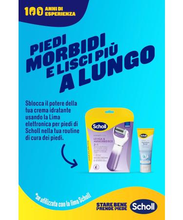  Dr. Scholl's Scholl Hydration Boost Foot Cream enriched with Urea Glycerin and Skin Conditioning Complex to deeply moisturize dry skin for softer smoother feet 75 ml - Buy Online on GoSupps.com