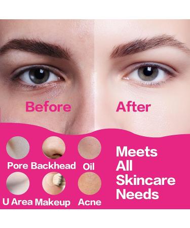 Orange White Face Cleansing Brush for All Areas of Face | Facial Scrubber for Exfoliating | Induction Charging Included - Buy Online on GoSupps.com